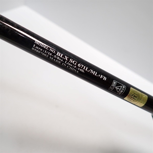 １９ブラックレーベルＳＧ６７１Ｌ／ＭＬ＋ＦＢ
